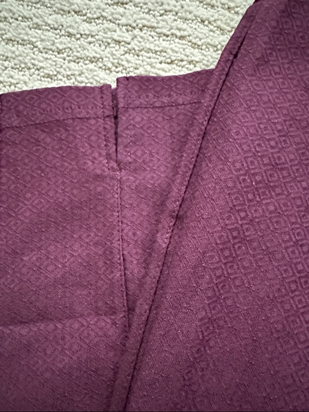 Mario Serrani Plum Skinny Pants NWOT - Picture 5 of 5